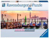 Ravensburger Gondolas in Venice-1000 Piece Panoramic Jigsaw Puzzle
